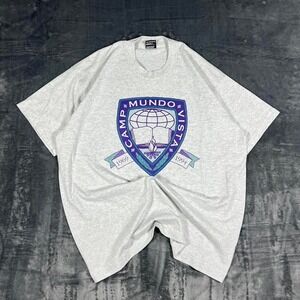1994 Camo Mundo Vista Graphic‎ T-Shirt - size XL